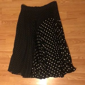 Polkadot skirt